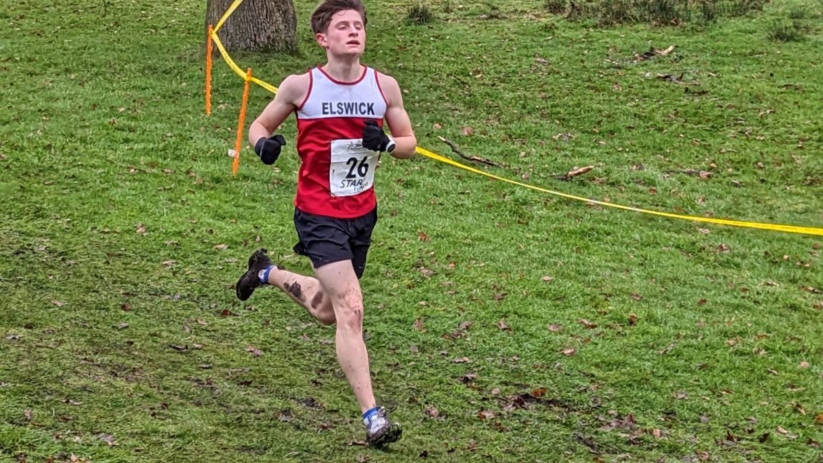 Adam preparing to traverse the mudbath ahead