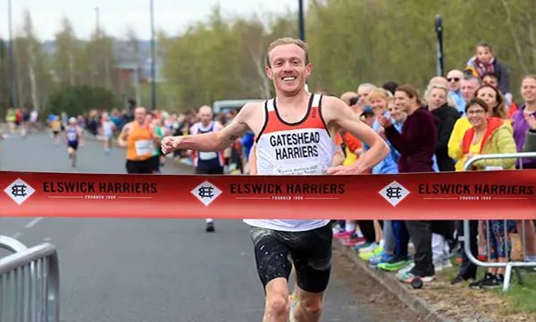 Men's Winning Team - Gateshead Harriers, Calum Johnson