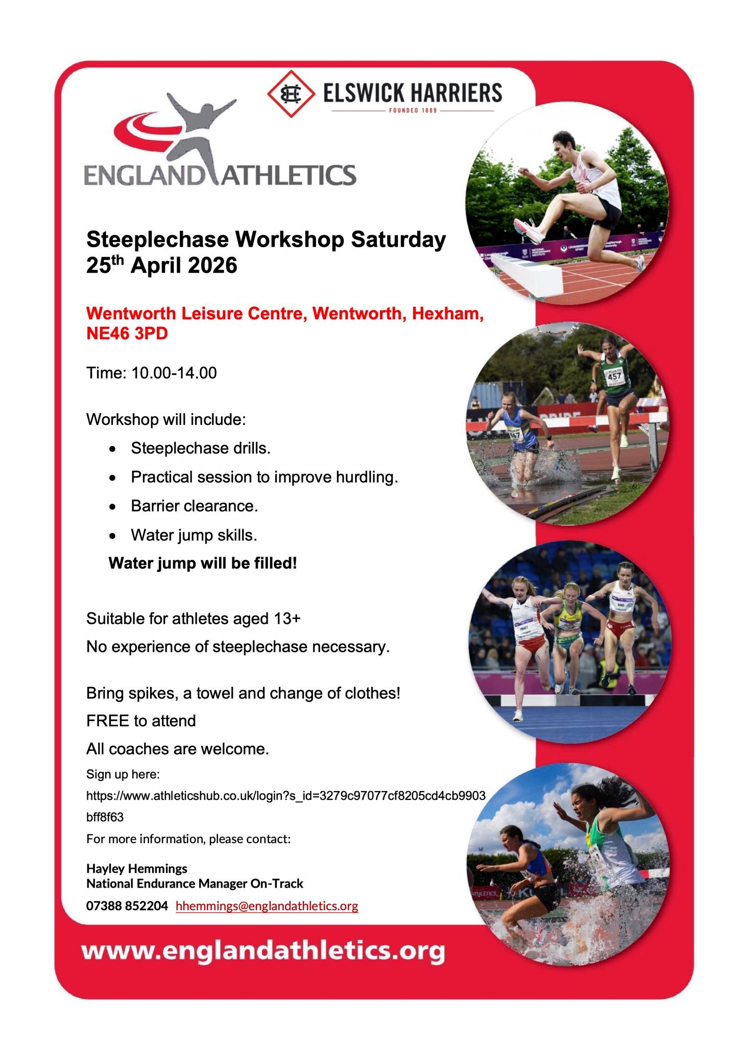 Steeplechase Events posters